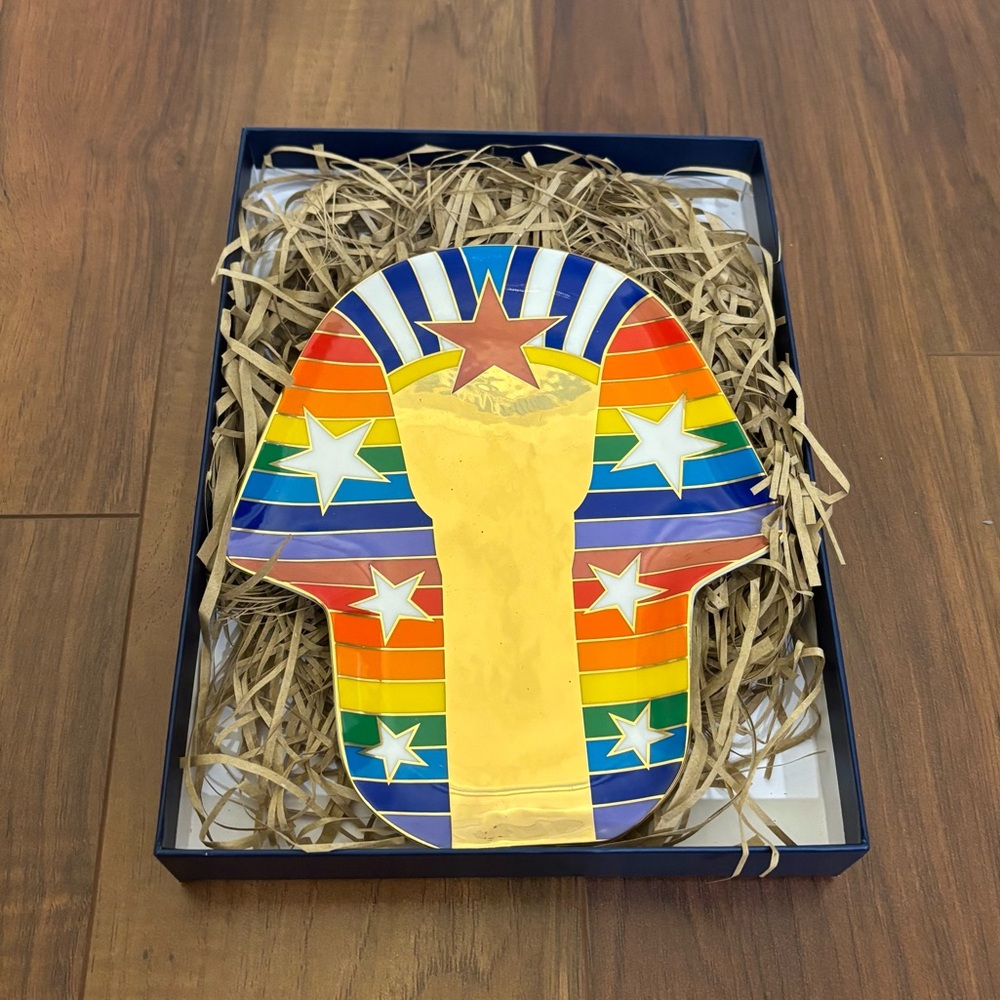Jonathan Adler Sphynx trinket tray with box